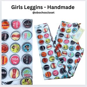 Full Leggins / BUNDLE & SAVE /Print: Bottle Cap Collection